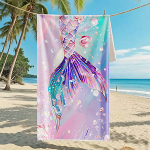 MB880 personalizado niños adultos tamaño <span class=keywords><strong>Karol</strong></span> <span class=keywords><strong>G</strong></span> nuevo diseño Manana Sera Bonito impreso poliéster suave Toalla de playa - Product Image 5