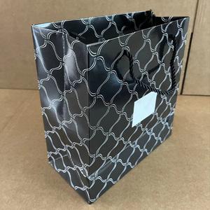 Bolsas de Papel Impresas Personalizadas Directas de Fábrica, Bolsas de Regalo de Lujo con Asas para Ropa, Joyería y Empaque - Product Image 1