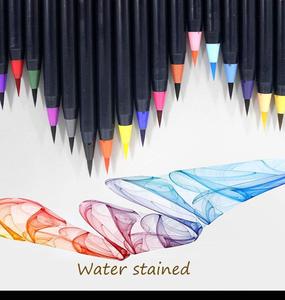 48 Set di Colori di Imballaggio Acquerello Pennello Penna di Colore di Acqua Della Penna Della Spazzola per La Pittura - Product Image 4