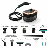 Nettoyeur Vapeur Portable à Haute Température et Pression pour la Nettoyage des Hottes de Cuisine Domestiques, 3 Niveaux Réglables