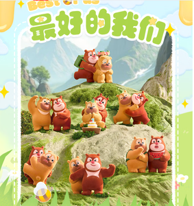 <span class=keywords><strong>Boonie</strong></span> <span class=keywords><strong>Bears</strong></span> Best US Series PVC Blind Box Ornements Non-Duplicate Cinnamoroll Personnages Cadeau de la fête des enseignants 6 pièces Extrémité entière - Product Image 1