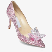 Chaussures de Mariage de Luxe pour Femme de Marque Designer, Talons Aiguilles Scintillants à Bout Pointu, Idéales pour Soirées et Grandes Tailles