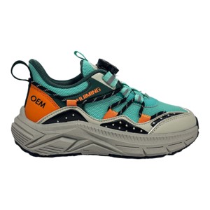 Chaussures d'école pour garçons et filles HuiMing ODM, boucle rotative, tige en mesh, baskets décontractées pour enfants - Product Image 6