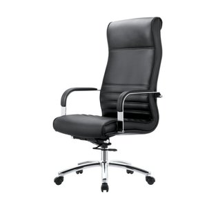 Silla de oficina moderna y cómoda de cuero 36019-2101C/B/A - Product Image 5