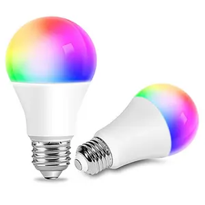 Günstige E27 10W Innendekoration Licht LED-Lampe Licht Umgebungs farbwechsel RGB Smart LED-Lampe