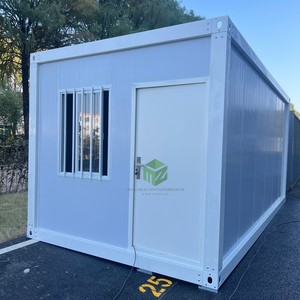 Edificio de Oficinas Modular Prefabricado de 10 pies a Bajo <span class=keywords><strong>Precio</strong></span>, Casa Contenedor Prefabricada de Paquete Plano, Diseño Moderno y Transpirable - Product Image 2