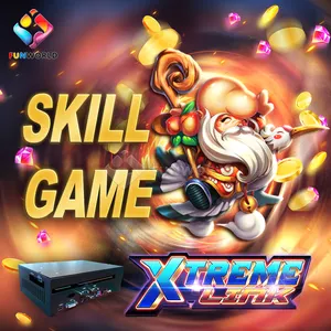 Calidad estable Xtreme Link 5 en 1 banilla skill game metal Cabinet skill machine 40 juegos en 1 skill