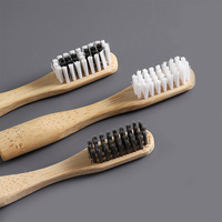 Têtes de brosse à dents en bambou, brosses à dents écologiques et végétaliennes pour des soins bucco-dentaires durables et sans déchets, sans BPA, poils doux