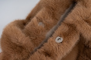 女性用可愛いふわふわトートバッグ女性用女性用冬用ポータブルハンドバッグフェイクファーファジートートバッグハンドバッグ - Product Image 5