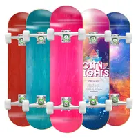 2022-Jiafeng professional skateboard youth adult four-wheel double warped skateboard