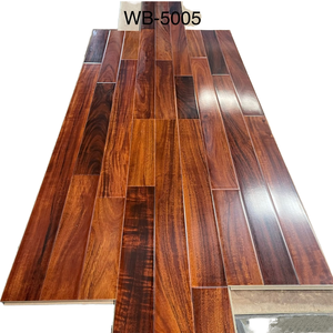 Tecnología alemana Ranura en U Impermeable Interior AC3 AC4 7mm 10mm 12mm Suelo laminado con núcleo HDF - Product Image 2