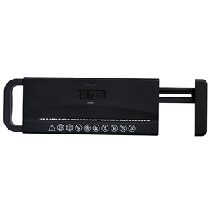Cortador de papel de oficina portátil avanzado y trituradora de archivos Mini Máquina trituradora eléctrica de corte cruzado para tarjetas de potencia Manual - Product Image 1