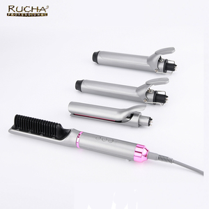 Abnehmbarer austauschbarer Haar glätter Locken wickler Heißkamm bürste Haars tyler 4 in 1 5 in 1 - Product Image 2
