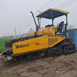 Pavégeuse sur chenilles Sany 20 tonnes d'occasion à bon prix, en excellent état, modèle Sany SAP60C-8 Super <span class=keywords><strong>Paver</strong></span> pour la construction de routes en asphalte - Product Image 2