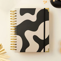 Fabricante de Cuadernos Personalizables 2026, Agenda de Oficina de Alta Calidad con Cubierta de PP con Estampado Hawaiano de Moda para Mujer