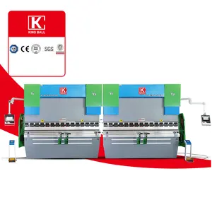 Mesin Bending OK logam lembaran CNC, mesin rem tekan ganda besi tahan karat 400T 500t