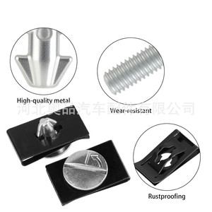 Clips et vis de fixation pour plaque de protection de carter d'huile Honda Acura 90674-TY2-A01 90105-TBA-A00, en alliage d'aluminium et de zinc, pour réparation - Product Image 3