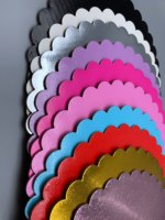 Cercles et coussinets de boulangerie de luxe ondulés à une paroi festonnée