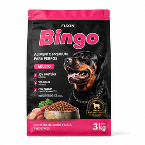 Sacs d'emballage alimentaire en <span class=keywords><strong>film</strong></span> polyester refermable à fermeture éclair, durables, en plastique, pour <span class=keywords><strong>chiens</strong></span> <span class=keywords><strong>et</strong></span> <span class=keywords><strong>chats</strong></span> - Product Image 1