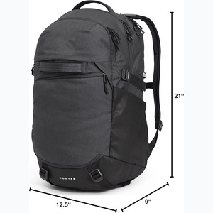 Sac à dos d'extérieur en polyester 210D TNF J Factory en gros pour l'école, logo personnalisé, sac à dos de randonnée léger et économique pour le sport - Product Image 4