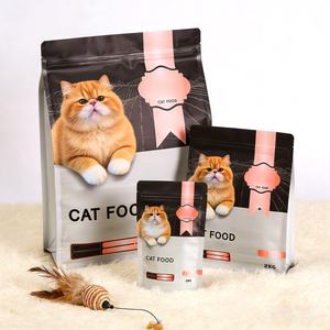 Custom Eight Sided Sealed Aluminum Pet Food <b>Bag</b> Resealable Zipper Heat-sealed Stand up Pouch for Dog Cat Pet Food <b>Packing</b> <b>Bag</b> - Product Image 6