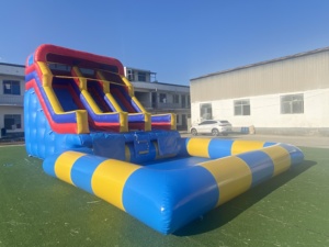 สไลเดอร์น้ำสองเลนคุณภาพสูง80ซม. - Product Image 6