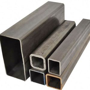 Gran Stock de Tubos Cuadrados de Acero al Carbono Laminados en Caliente Q195 Q235 ASTM AISI ERW con Servicios de Corte y Soldadura - Product Image 1