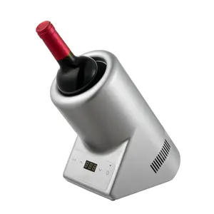 Petit réfrigérateur à commande tactile sensible cadeau premium refroidisseur de vin personnalisé électrique