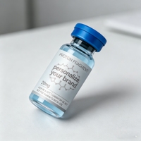 Étiquettes personnalisées imprimées pour peptides amincissants et anti-âge, autocollants pour flacons de 2 ml, 5 ml, 10 ml