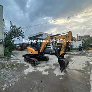 Mini-excavatrice sur chenilles SY35U de 3,5 tonnes avec cylindre hydraulique Sany, moteur Yanmar, travaux de terrassement, poids en service - Product Image 5