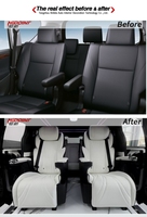 Asiento de Coche Eléctrico Multifuncional de Cuero Genuino para MPV, Furgoneta, Autocaravana, con Calefacción, Ventilación y Masaje