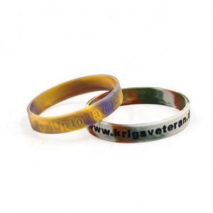 Bracelets de sport en silicone personnalisés avec logo imprimé, respectueux de l'environnement - Product Image 3