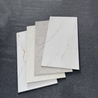 Offre Spéciale 400x800mm Carreau de marbre blanc or de Carrare pour intérieur cuisine et salle de bain mur carrelage en porcelaine