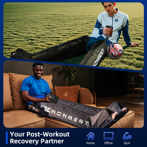 Máy nén khí trị liệu thiết bị presoterapia bạch huyết thoát nước pressotherapy máy chân Massager nén phục hồi khởi động - Product Image 5