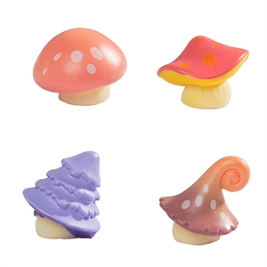 Micro-paesaggio in muschio Weij, simulazione di foresta, grande giardino di funghi, accessori decorativi fai-da-te, mini ornamenti - Product Image 1