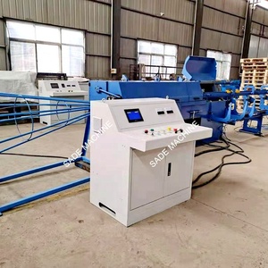 Ensemble complet de machine de grillage soudé utilisant la machine de redressage et de coupe de fil (180 fois/min) - Product Image 4