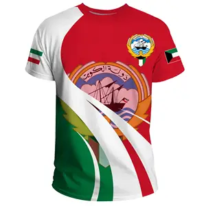 Camiseta con diseño de logotipo a rayas de Ghana para hombre, camisa de alta calidad con estampado personalizado, camisetas transpirables para el verano, venta al por mayor