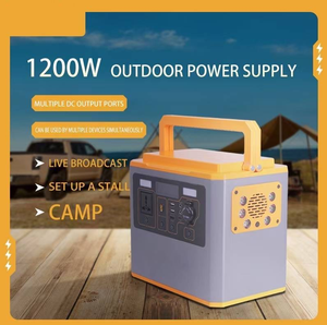Portable 1200W <b>Solar</b> <b>Generator</b> Power Station With Lithium Ion Battery MPPT Controller External Battery-for Emergency Backup 1200 - Product Image 5