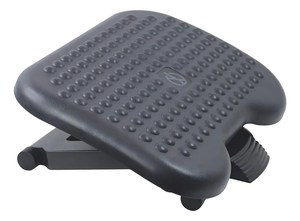 Pijakan kaki meja dapat diatur, sandaran kaki untuk di bawah meja saat bekerja dengan pijat, bangku kaki dapat disesuaikan dengan 3 posisi tinggi - Product Image 4