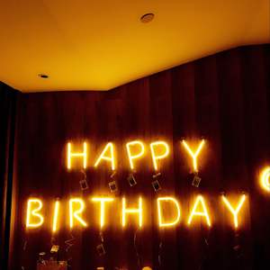 Lumière Néon A-Z Signe de Lettre Néon Chapiteau Lettre Décorative Murale Signes LED Veilleuses pour Noël Mariage Déco-S - Product Image 4