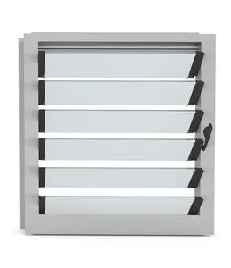 Fabriek Aluminium Glas Jalousie Ramen Louver Leverancier