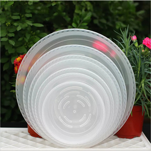 Base de Pot de fleurs en résine, Pot de fleurs succulente, plateau en plastique à eau, plateau Transparent pour Pot de fleurs - Product Image 4