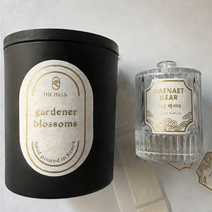 Etichette Adesive Personalizzate di Lusso con Sigillo <span class=keywords><strong>3D</strong></span>, Carta Goffrata Opaca con Lamina Dorata, Adesivi con Logo in Rilievo per Profumi - Product Image 6