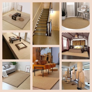 <span class=keywords><strong>Tapis</strong></span> en sisal naturel <span class=keywords><strong>de</strong></span> haute qualité, durable, antidérapant, tissé, élégant, pour salon, couloir, bureau, hôtel, centre commercial - Product Image 3