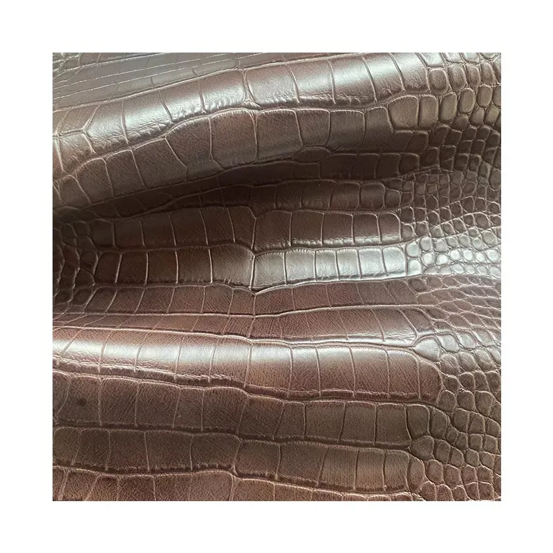 Animal Skin PVC Leather Cloth for Luggage, Handbag