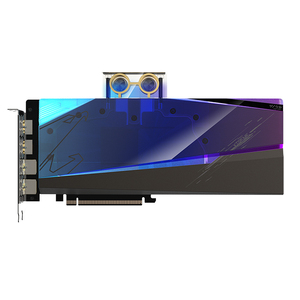 Carte graphique de jeu à refroidissement par eau Radeon 6900XT WATERFORCE WB 16G avec prise en charge de la mémoire GDDR6 et overclocking - Product Image 4