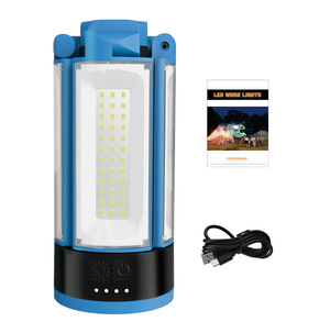 ไฟทำงาน LED แบบพกพาสำหรับใช้งานกลางแจ้ง แบตเตอรี่แบบชาร์จได้ OEM สว่างพิเศษอเนกประสงค์ ใช้งานได้นาน พร้อมขาตั้งแบบยืดหยุ่นสำหรับตั้งแคมป์ - Product Image 5