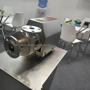 Food Grade Transfer Lobe Self Priming Absorb Pump Sanitary Stainless Steel Flanged Centrifugal Pump