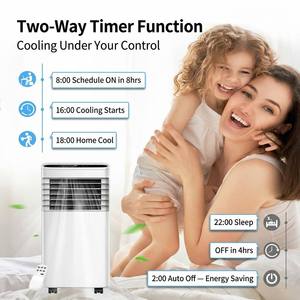 Aire Acondicionado Portátil de Entrega Rápida, 750W, Solo Frío, Modo de Descanso, Ultra Silencioso, Uso Doméstico para Apartamentos, Francia - Product Image 5
