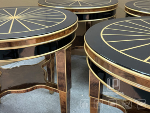 Wholesale Italian Style <b>Coffee</b> <b>Table</b> Glam Wood Construction Round <b>Coffee</b> <b>Tables</b> <b>Set</b> Glam <b>Coffee</b> <b>Table</b> - Product Image 6
